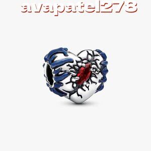 Pandora Stranger Things Glow-in-the-dark Heart Charm